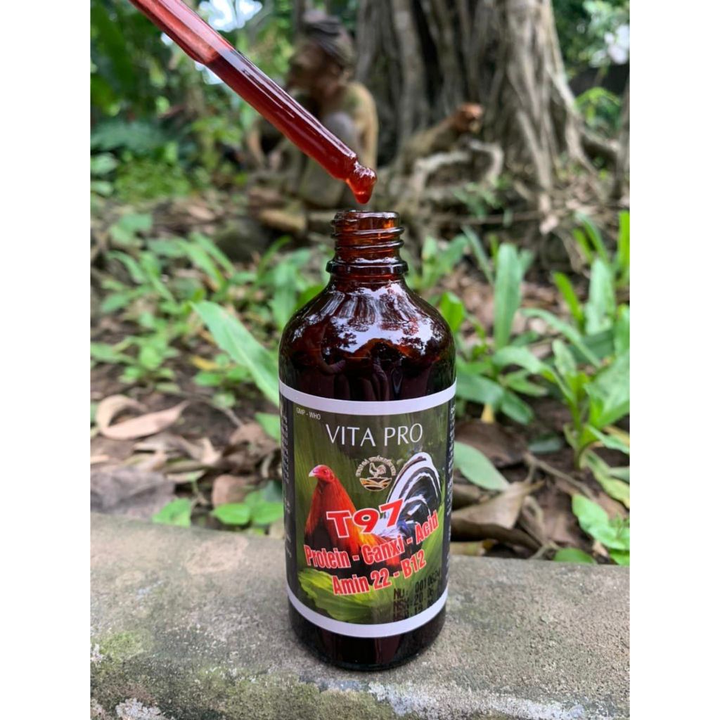 T97 100ml (2 lọ 50ml)- nuôi g.à sung hừng + tăng bo + kích thích ăn + mau lên tay +tăng nước máu