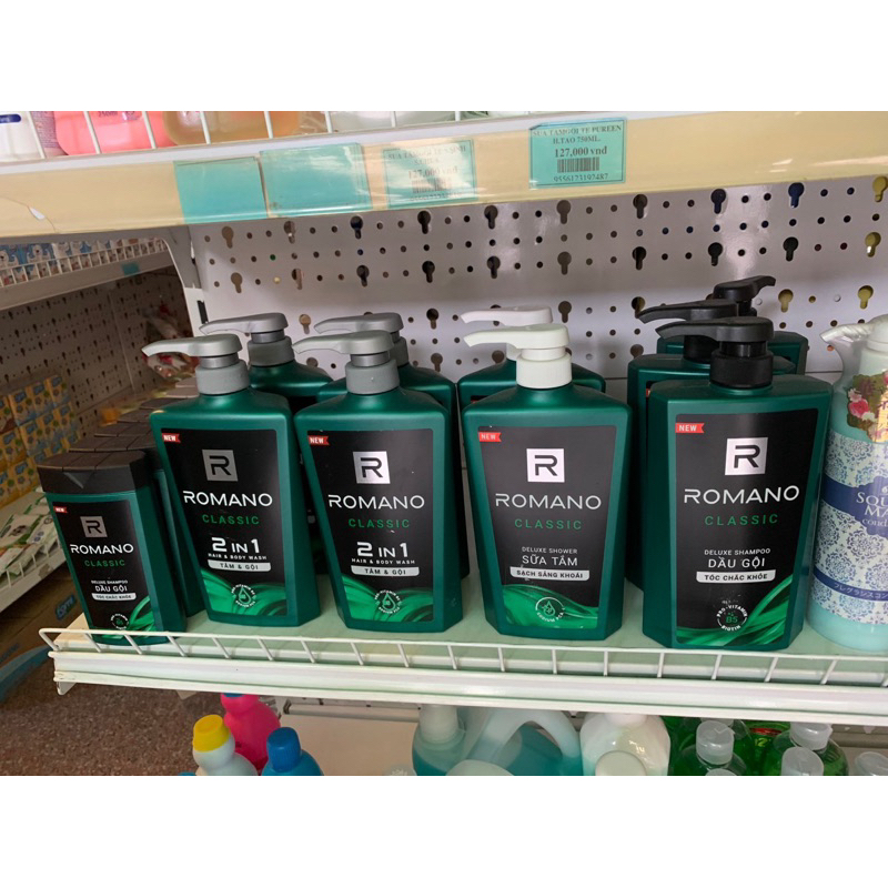 Dầu gội Romano 650g classic