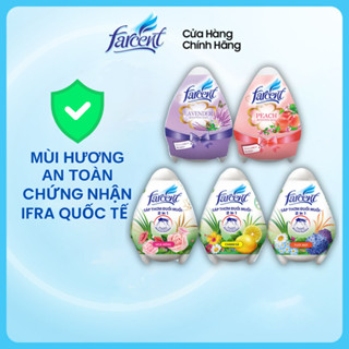 Sáp thơm phòng đuổi muỗi, khử mùi hôi hình trứng Farcent 170g chính hãng (5 hương thơm lựa chọn)