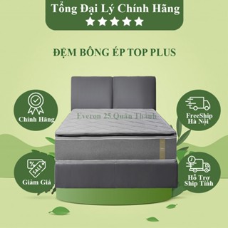 [EVERON] Đệm Bông Ép Top Plus, Chần Topper Bề Mặt 5cm, Êm mềm Đàn hồi tốt