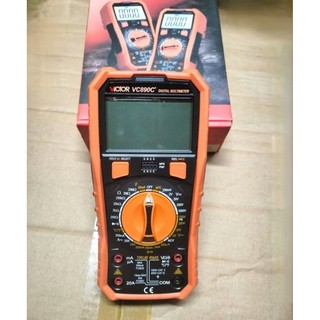 Đồng hồ đa năng Victor VC-890C+, đo điện áp, điện trở, tụ điện chuyên dùng sữa chữa xe máy, sữa chữa điện tử