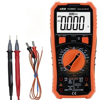 Đồng hồ đa năng Victor VC-890C+, đo điện áp, điện trở, tụ điện chuyên dùng sữa chữa xe máy, sữa chữa điện tử