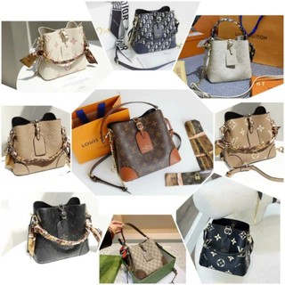 Túi Giỏ xách hàng hiệu full box, nguyên seal, tặng kèm khăn hãng