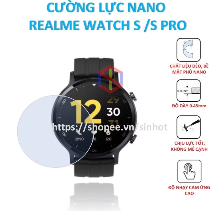 Dán ppf Realme Watch S / S Pro NTS Shop