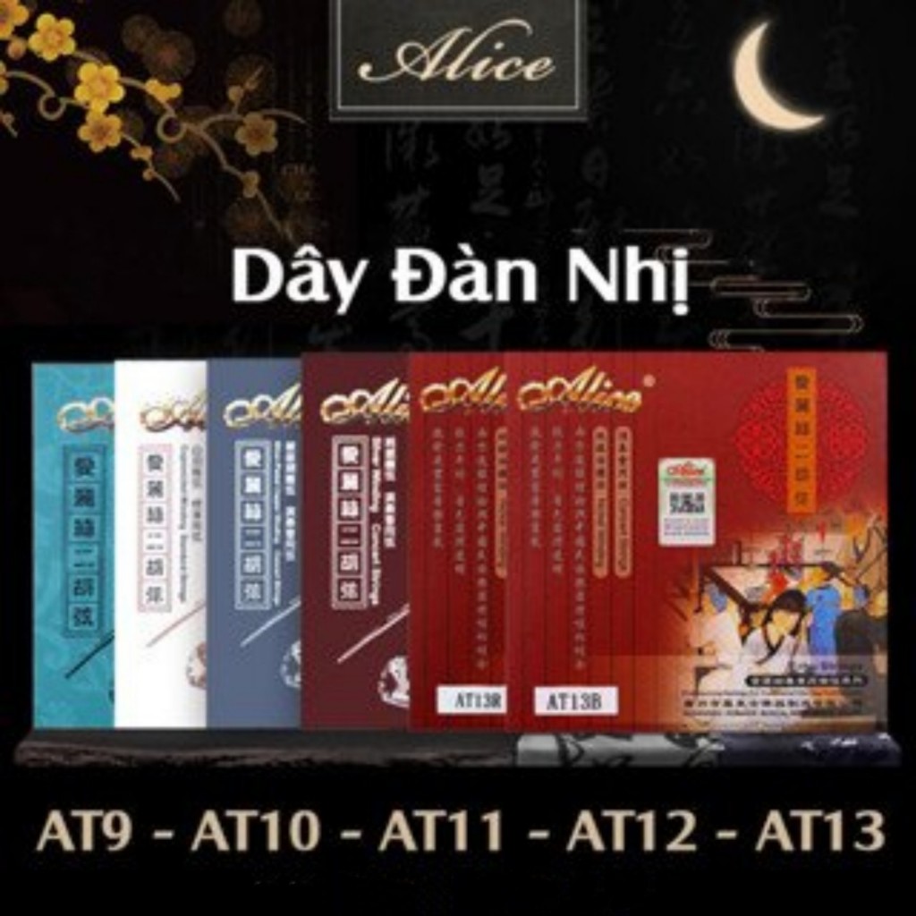 Chính Hãng - Dây Đàn Cò Nhị Líu AT9 - AT10 - AT11 - AT12 - AT13 - Erhu String {AP-MusicBN}