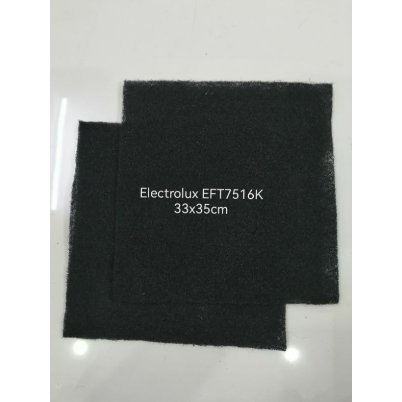 2 tấm vải than máy hút mùi Electrolux EFT7516K