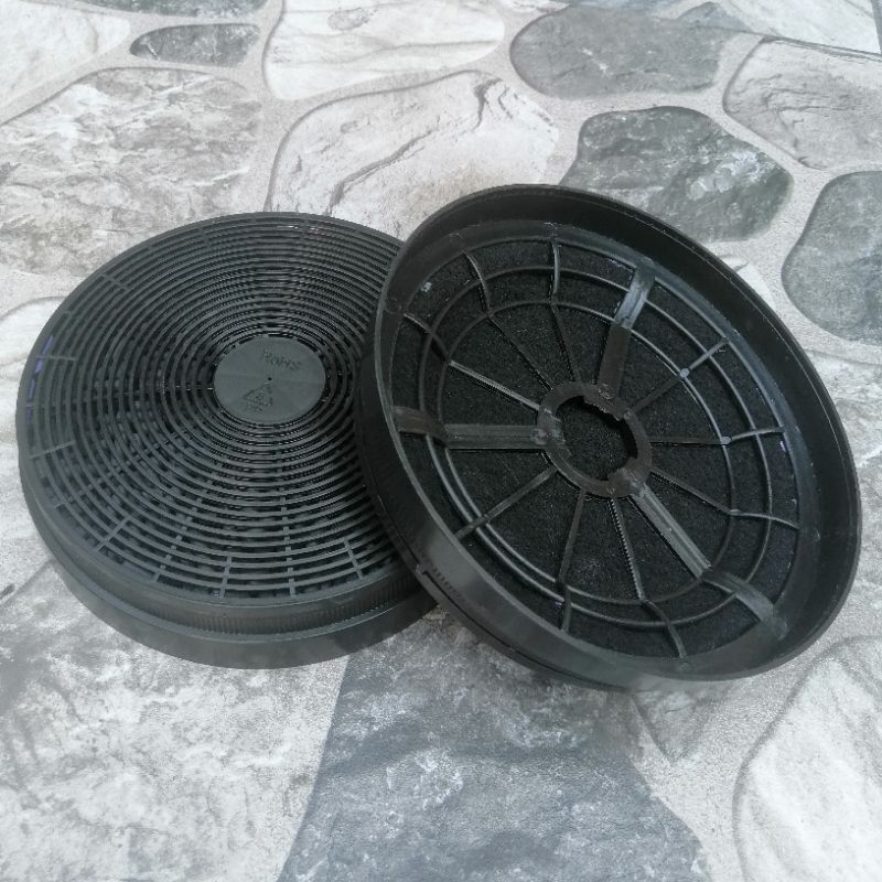 2 vỉ than hoạt tính máy hút mùi âm tủ