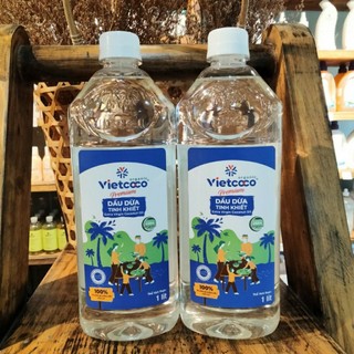 Dầu dừa tinh khiết Vietcoco chai pet 1000ml