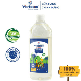 Dầu dừa tinh khiết Vietcoco chai pet 1000ml