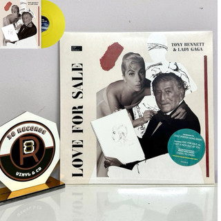  Đĩa Than Lady Gaga & Tony Bennett - Love For Sale - Yellow Vinyl 1LP - Có cấn bìa 