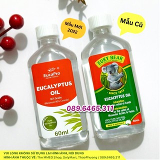 Combo 10 - Dầu Khuynh Diệp EucaPro / Euky Bear / Kangaroo