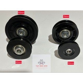  Bánh xe ròng rọc tập gym - Pully nhựa chuyên dụng,chịu tải lớn. 