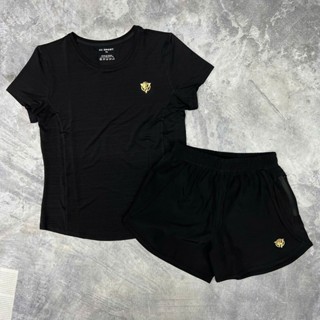 Set Tập Gym Nữ Big Size SK Từ 55 ~100kg, Đồ Chạy Bộ, Cầu Lông, Quần 2 Lớp Áo Thun Co Dãn 4 Chiều Tốt