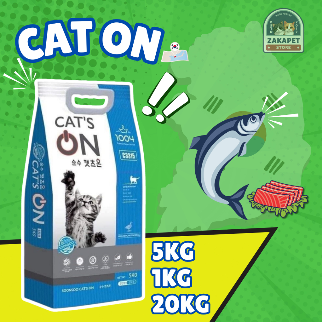 Thức ăn mèo Cat On Túi 5kg