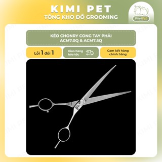  Kéo Chonry cong tay phải 7.0inch - 7.5inch cắt tỉa lông chuyên dụng cho thú cưng  ACM7.0Q & ACM7.5Q  