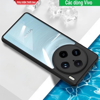 Ốp lưng Vivo X100s X100 Pro X100 Ultra X100s Pro X200 X200 Pro Mini / X200 Ultra / X200s chống sốc lưng trong viền dẻo