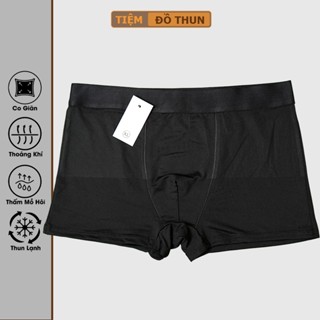 Combo 5 Quần Lót Nam / Quần Sịp Đùi Nam Chất Liệu Thun Lanh Mềm Mại Co Giãn 4 Chiều Mát Mẻ Đàn Hồi Tốt - Hasu official