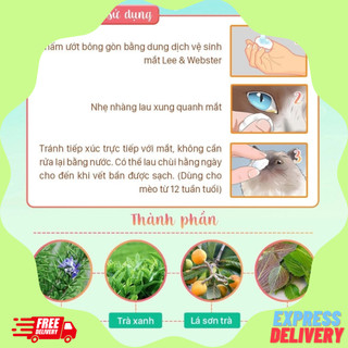 [CHÍNH HÃNG] Sữa Tắm Cho Mèo Lee Webster 290ml