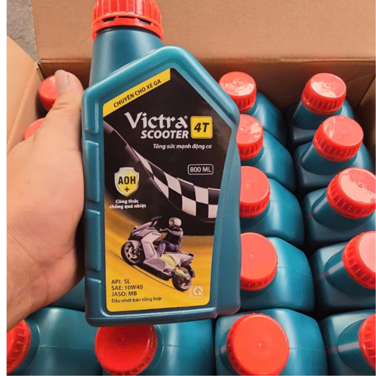 Dầu Nhớt Victra xe số xe ga 800ml PTXM-TDP