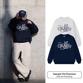 Áo Sweater Nỉ Lông Cáo Lavi Studio Unisex Nam Nữ Local Brand/ Pet