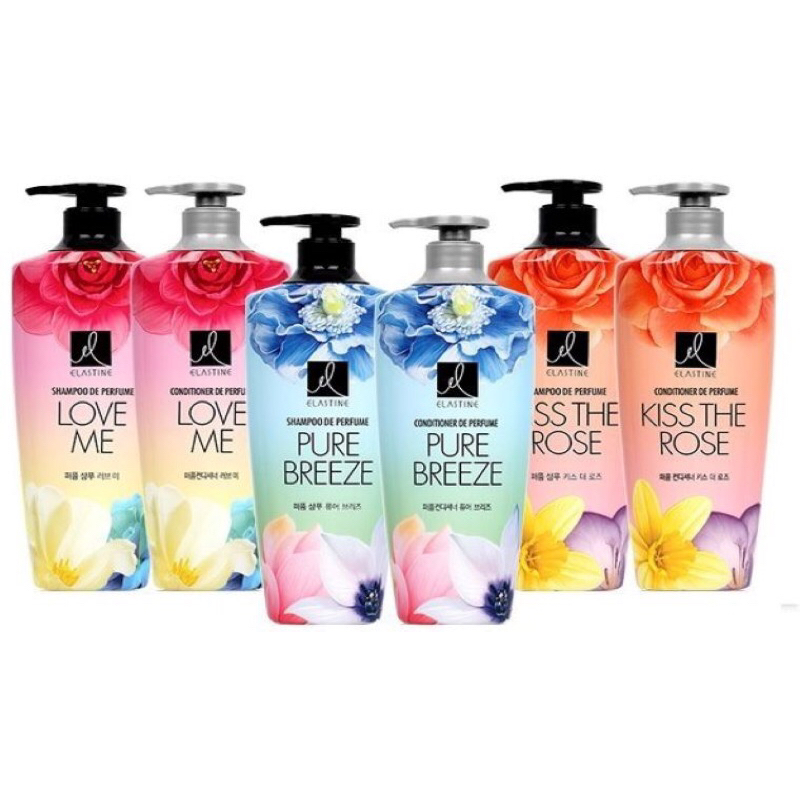 Dầu gội Elastine Perfume Love me Hàn Quốc 600ml