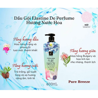 Dầu gội Elastine Perfume Love me Hàn Quốc 600ml