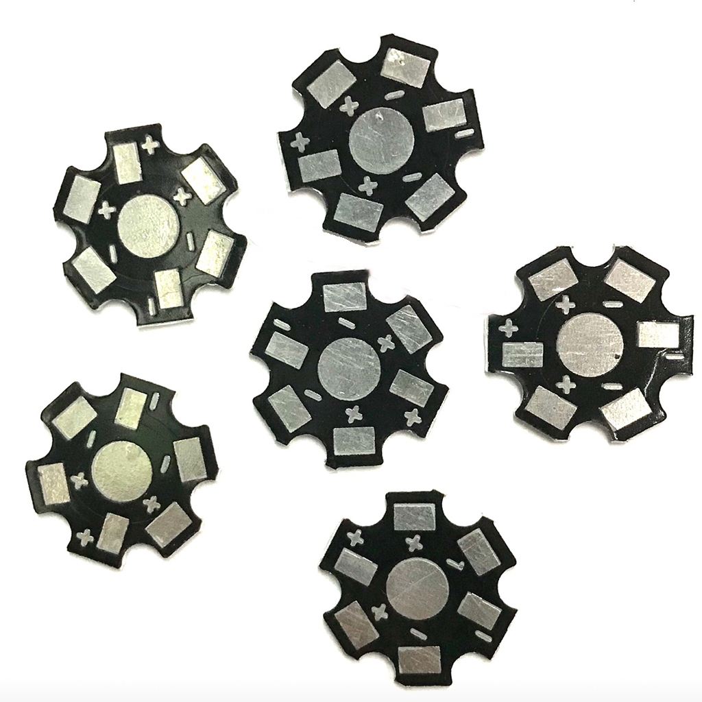 Combo 10 Đế tản nhiệt cho led luxeon (1-3W)