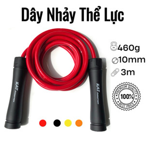 Dây nhảy thể lực KAT loại nặng dùng trong Boxing, Muay Thai - Heavy rope [HE02]