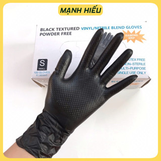 🌟[ Hàng Chính Hãng ] Găng tay cao su cao cấp có nhám chống trượt chống dầu mỡ cao cấp - Hàng có sẵn