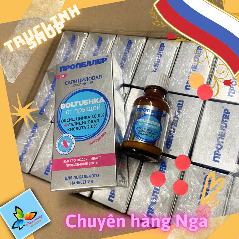 kem giảm mụn cô đặc salicylic propeller Nga 25ml