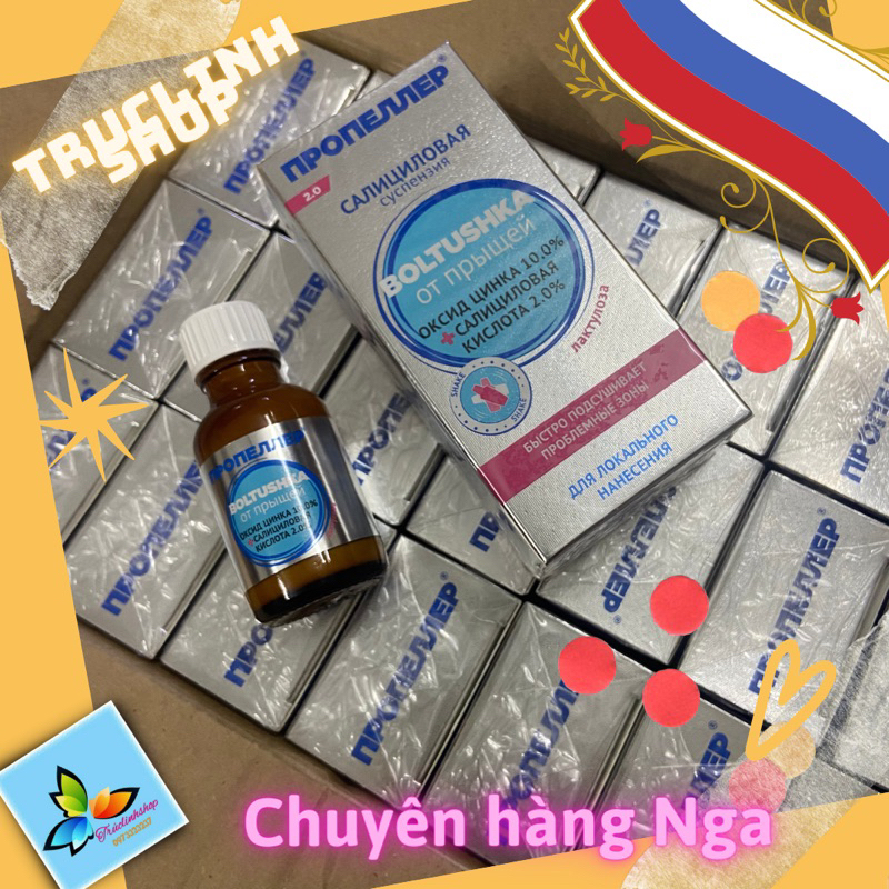 kem giảm mụn cô đặc salicylic propeller Nga 25ml