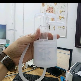 Dụng cụ hút mũi kéo tay phiên bản mới chất liệu nhựa nguyên sinh, lực hút mạnh và êm, an toàn cho bé