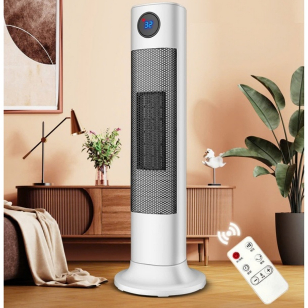 Quạt Sưởi Gốm CAMEL Có Điều Khiển Từ Xa Cao Cấp, K Gây Khô Da, K Đốt Oxy, An Toàn 100%