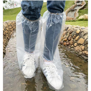 10 chiếc bọc giày đi mưa, bao giày nylon đi mưa, chống ướt chống bùn đi mưa