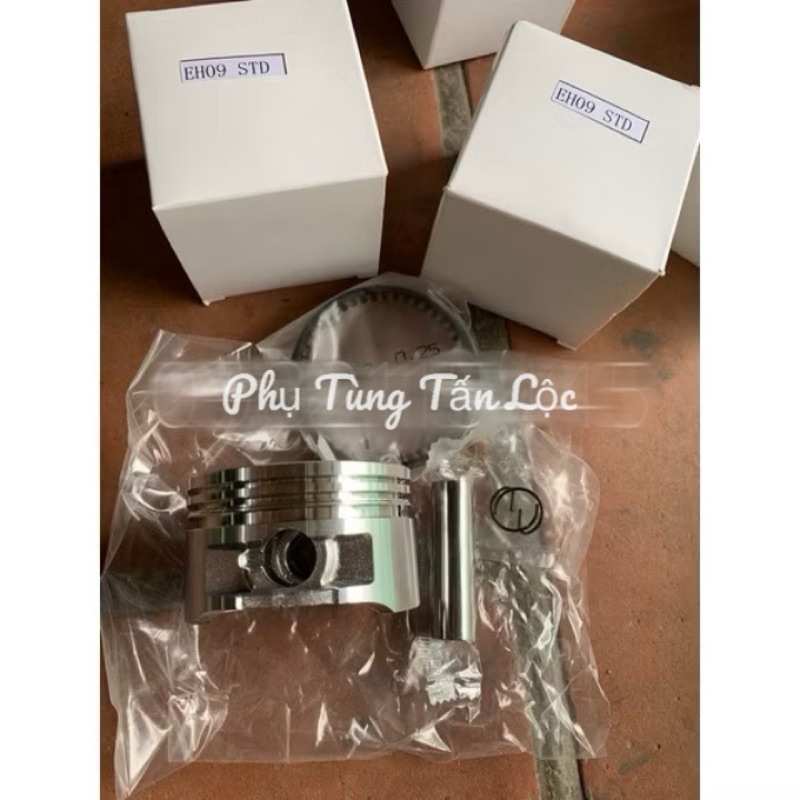 Piston + xéc măng máy đầm cóc EH09 EH12