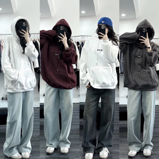 Áo hoodie nỉ Balen lót nhung Loại 1 (Sẵn /ảnh thật)