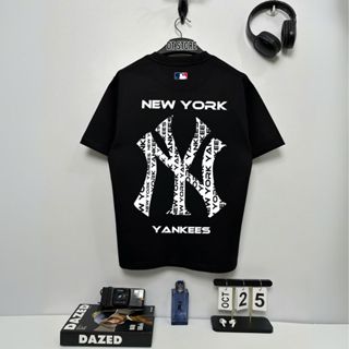 Áo thun MLB BÓNG CHÀY DT17 vải cotton cao cấp thời trang form rộng unisex - DT STORE