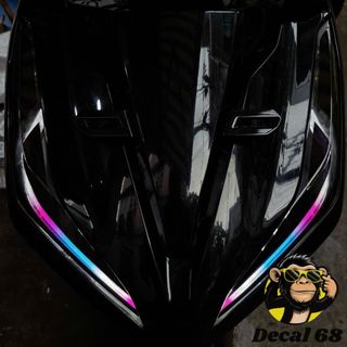 Decal Dán Đèn Demi Vario Click 125 150cc Đời 2018-2022 Và 125i Đời 2023-2024