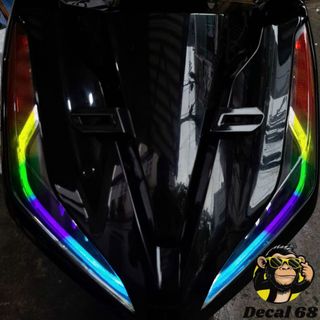 Decal Dán Đèn Demi Vario Click 125 150cc Đời 2018-2022 Và 125i Đời 2023-2024