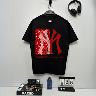 Áo thun MLB BÓNG CHÀY DT36 vải cotton form rộng unisex - DT STORE