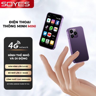 Điện thoại mini màn hình 3inches 4,3 inches cảm ứng Soyes XS16 vs XS 18 Pro Max mới mạng 4G Fullbox