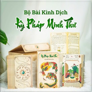 Bộ Bài Kỳ Pháp Minh Thư Kinh Dịch 64 Quẻ Phong Cách Tranh Đông Hồ - Tarotshop