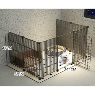 Chuồng quây Chó Mèo combo 10 tấm lưới 35x45cm tặng chốt gắn