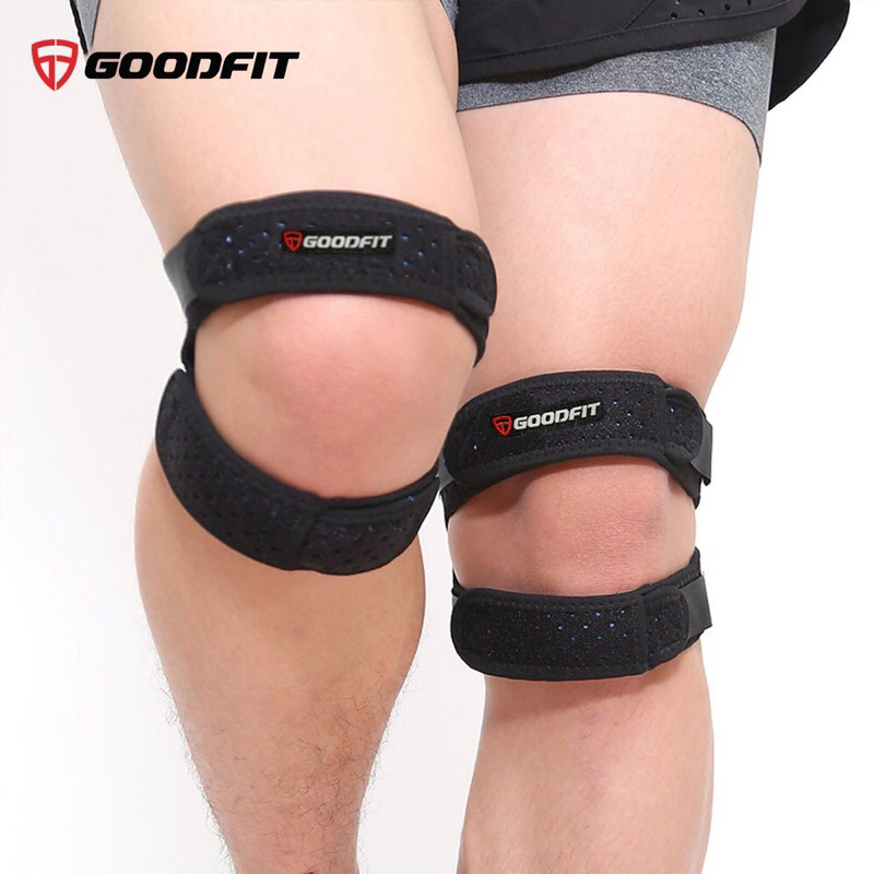 Băng gối thể thao bảo vệ kép co giãn 4 chiều, thoáng khí GoodFit GF521K
