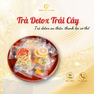 [Trà Detox Trái Cây] Combo 5 Trà Hoa Quả Detox Trái Cây Sấy, Trà Detox Giúp Da Đẹp, Dáng xinh, An Thần, Thanh Lọc Cơ Thể