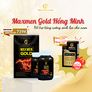 [Tăng cường sinh lý nam] Viên Uống MaxMen Gold chính hãng - Bổ Thận, Tráng Dương, Hỗ Trợ Tăng Cường Sinh Lực Cho Nam