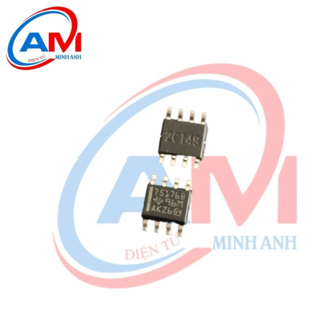 Linh Kiện Điện Tử sn75176bdr sop8 sn75176b sop sn75176 sop-8 75176b Mới
