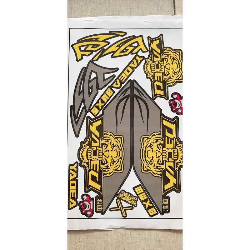 Tem hổ YADEA chuẩn trung dán xe xmen độ chất liệu xịn 3 lớp xịn chống bong