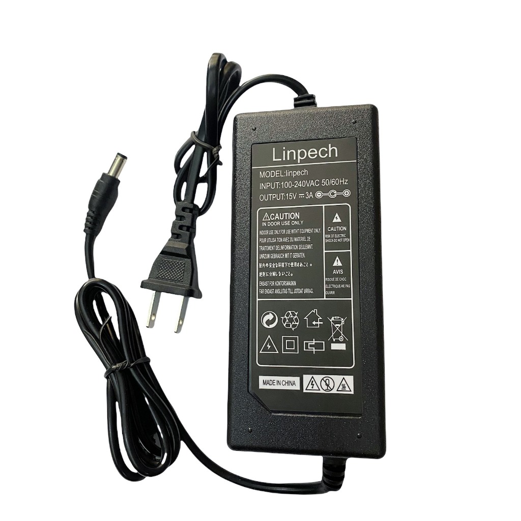 Nguồn loa kéo 15v-3a/ 15v 2a chân cắm to