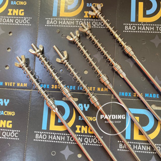  Đũa thắng inox304 tặng kèm lò xo cho Ex2010,Dream,Sirius,Fuled 